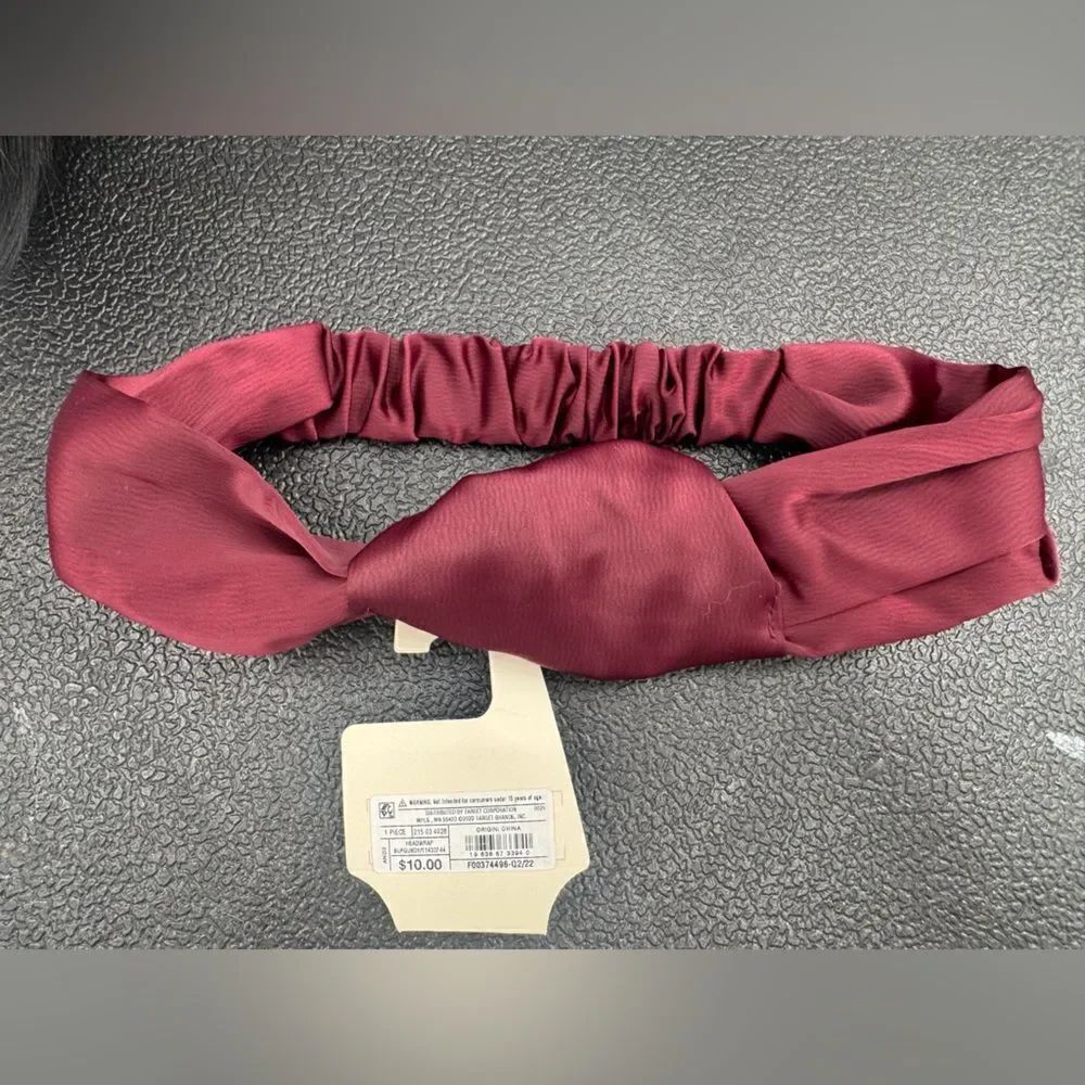 3/$20 Universal Thread Satin Knot Headband One Size NWOT